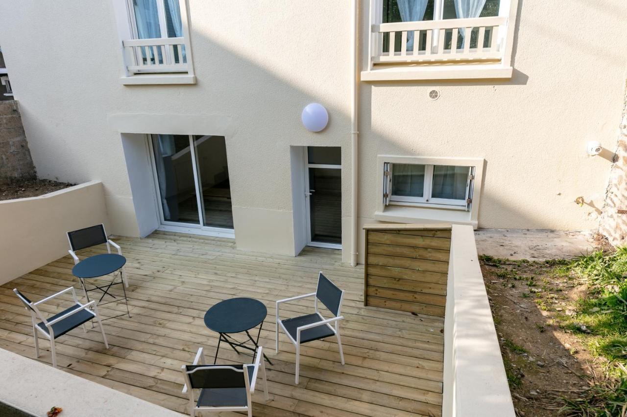 La Recouvrance : Chambre Spacieuse Avec Sdb Privative, Cuisine Et Salon Partages, Terrasse, Proche Facs Et Centre Brest Eksteriør bilde